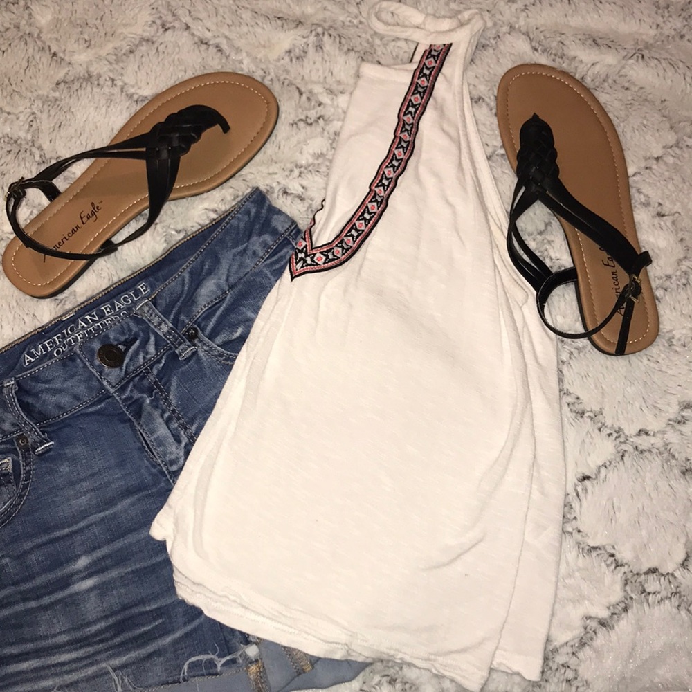 White H&M Tank Top